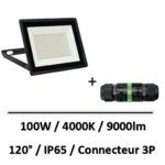 projecteur-les-100W-noir-