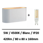 ampoule-led-G9-5W-applique