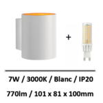 applique-led-blanche-7W
