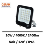 projecteur-led-20W-noir