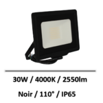 projecteur-led-arlux-noir