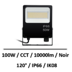 projecteur-led-CCT-100W-noir