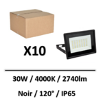 projecteur-led-30W-noir