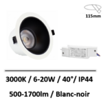 spot-led-blanc-noir
