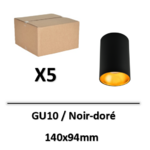 851308-arlux-spot-saillie-noir-dore