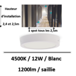 spot-led-saillie-couloir