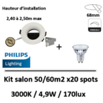 kit-eclairage-salon-philips