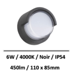 applique-led-klausen-noir