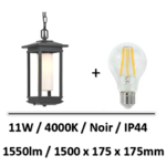 applique-led-noir-klausen