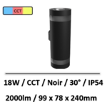 applique-led-exterieure-noir-spectrum