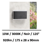 applique-led-noir-ledme