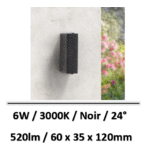 applique-led-ledme-noir-6W