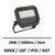 projecteur-led-ledvance-noir