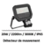 projecteur-led-ledvance-10W-noir-detecteur