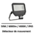 projecteur-led-noir-ledvance-50W-detecteur-noir