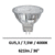 led-GU5,3-sylvania