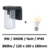 applique-led-ledvance-noir