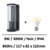 applique-led-gris-fonce-ledvance