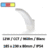applique-led-blanche