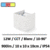 applique-led-murale-blanche-ledme