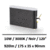 applique-led-noir-10W-exterieure
