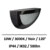 applique-led-noir-10W