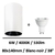 spot-led-saillie-blanc-noir