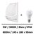applique-led-blanc-9W