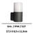 applique-led-grise-arlux