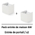 applique-led-blanche-6W