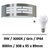 applique-led-gris-8W