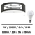 applique-led-gris-IP44-led