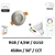spot-led-gris-IP65-douche