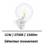 applique-led-blanc-steinel-L 585 S blanc