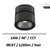 spot-led-saillie-noir-led