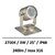 spot-led-3W-inox-316