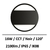 applique-led-clos-noir