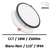 plafonnier-led-noir-blanc-18W