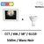 spot-led-CCT-blanc-noir