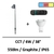 spot-led-CCT-grahpite