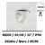 spot-led-escargit-blanc