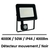 projecteur-led-50W-noir