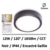 spot-led-saillie-noir-xanlite