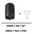 spot-saillie-noir