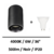 spot-led-saillie-noir