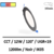 spot-led-noir-12W