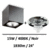 Mood pl1 d15 square-noir