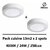 spot-led-saillie-blanc-pack