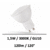LED-GU10-1W