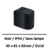 applique-led-noir